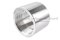 ข้อต่อตรงสแตนเลส (เกลียวใน x เกลียวใน) 2" x 2" NPT แบบยาว 55 mm รุ่นหนาพิเศษ 73 mm