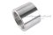 ข้อต่อตรงสแตนเลส (เกลียวใน x เกลียวใน) 2" x 2" NPT แบบยาว 55 mm รุ่นหนาพิเศษ 73 mm