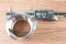 ข้อต่อตรงสแตนเลส (เกลียวใน x เกลียวใน) 2" x 2" NPT แบบยาว 55 mm รุ่นหนาพิเศษ 73 mm