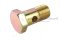 น็อตน้ำมัน Oil Bolt ขนาด 3/8" เกลียว 19 ยาว 40 mm แบบ 1 รู