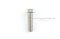 น็อตหัวเหลี่ยมสแตนเลส Stainless Steel Hex Bolt M14x45