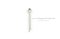 ปิ๊นเสียบถ่างสแตนเลส (Stainless Steel Split Cotter Pin) ขนาด 2.5x20