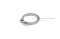 แหวนล็อคนอก แหวนล็อคเพลา สแตนเลส 10 mm (เบอร์ 10) (วัดขนาดวงในของแหวนได้ 9.3 mm ความหนา 1 mm)