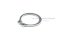 แหวนล็อคนอก แหวนล็อคเพลา สแตนเลส 18 mm (เบอร์ 18) (วัดขนาดวงในของแหวนได้ 16.5 mm ความหนา 1.2 mm)