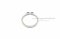 แหวนล็อคนอก แหวนล็อคเพลา สแตนเลส 19 mm (เบอร์ 19) (วัดขนาดวงในของแหวนได้ 17.5 mm ความหนา 1.2 mm)