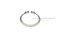 แหวนล็อคนอก แหวนล็อคเพลา สแตนเลส 32 mm (เบอร์ 32) (วัดขนาดวงในของแหวนได้ 29.6 mm ความหนา 1.5 mm)