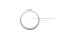 แหวนล็อคนอก แหวนล็อคเพลา สแตนเลส 45 mm (เบอร์ 45) (วัดขนาดวงในของแหวนได้ 41.5 mm ความหนา 1.75 mm)