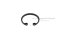 แหวนล็อคใน (OD) 24 mm (เบอร์ 24) (วัดขนาดวงนอกของแหวนได้ 25.9 mm ความหนา 1.2 mm)