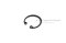 แหวนล็อคใน (OD) 24 mm (เบอร์ 24) (วัดขนาดวงนอกของแหวนได้ 25.9 mm ความหนา 1.2 mm)