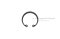 แหวนล็อคใน (OD) 38 mm (เบอร์ 38) (วัดขนาดวงนอกของแหวนได้ 40.8 mm ความหนา 1.5 mm)