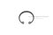 แหวนล็อคใน (OD) 38 mm (เบอร์ 38) (วัดขนาดวงนอกของแหวนได้ 40.8 mm ความหนา 1.5 mm)