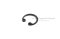 แหวนล็อคใน (OD) 9 mm (เบอร์ 9)  (วัดขนาดวงนอกของแหวนได้ 9.8 mm ความหนา 0.6 mm)