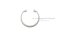 แหวนล็อคในสแตนเลส (OD) 37 mm (เบอร์ 37)  (วัดขนาดวงนอกของแหวนได้ 39.8 mm ความหนา 1.5 mm)