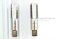 ดอกต๊าปเกลียว 2 ตัวชุด WARRIOR(คนป่า) 1/2" เกลียว 14 (BSPF) ประเทศอังกฤษ