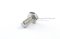 น็อตหัวเหลี่ยมสแตนเลส Stainless Steel Hex Bolt M8x15