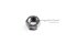 หัวน็อตดำ Hex Nut 5/16" เกลียว 18 (BSW/UNC) (หัวน็อตเบอร์ 13)