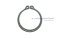 แหวนล็อคนอก แหวนล็อคเพลา 42 mm (เบอร์ 42) (วัดขนาดวงในของแหวนได้ 38.5 mm ความหนา 1.75 mm)