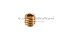 น็อตตัวหนอนทองเหลือง 1/4"x3/8" เกลียว 20 (BSW/UNC)