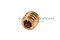 น็อตตัวหนอนทองเหลือง 1/4"x3/8" เกลียว 20 (BSW/UNC)