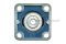 ตลับลูกปืนตุ๊กตาหน้าแปลนสี่เหลี่ยม หน่วยนิ้ว Square Flanged Ball Bearing Unit FYH รุ่น F204/UC201/UCF201-8J สำหรับเพลาขนาด 1/2" ( 12.7 mm  )