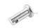 สลักหัวแบนกลม-ปิ๊นหัวแบนสแตนเลส (Stainless Steel Clevis Pin) ขนาด 6x14