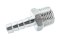 ข้อต่อหางไหลสแตนเลส เกลียวนอกเสียบสาย (เกลียวนอก x หางไหล) ขนาด 1/2" x 10 mm