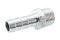 ข้อต่อหางไหลสแตนเลส เกลียวนอกเสียบสาย (เกลียวนอก x หางไหล) ขนาด 1/2" x 14 mm