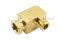 ข้อต่องอ 90° ทองเหลือง (เกลียวนอก x ตาไก่เสียบสาย) 1/8" x 8 mm