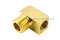 ข้อต่องอ 90° ทองเหลือง (เกลียวนอก x เกลียวใน) 1/4" x M10x1.0 ข้อต่อลด-ข้อต่อเพิ่ม