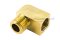 ข้อต่องอ 90° ทองเหลือง (เกลียวนอก x เกลียวใน) 1/4" x M12x1.0 ข้อต่อลด-ข้อต่อเพิ่ม