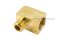 ข้อต่องอ 90° ทองเหลือง (เกลียวนอก x เกลียวใน) 1/8" x M12x1.0 ข้อต่อลด-ข้อต่อเพิ่ม