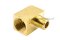 ข้อต่องอ 90° ทองเหลือง (เกลียวนอก x เกลียวใน) 1/8" x M12x1.0 ข้อต่อลด-ข้อต่อเพิ่ม