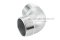 ข้อต่องอ 90° สแตนเลส 304 (เกลียวนอก x เกลียวนอก) 1.1/2" x 1.1/2"