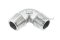 ข้อต่องอ 90° สแตนเลส 304 (เกลียวนอก x เกลียวนอก) 1/4" x 1/4"