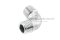 ข้อต่องอ 90° สแตนเลส 304 (เกลียวนอก x เกลียวนอก) 1/4" x 1/4"