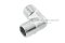 ข้อต่องอ 90° สแตนเลส 304 (เกลียวนอก x เกลียวนอก) 3/8" x 3/8"