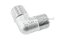 ข้อต่องอ 90° สแตนเลส 304 (เกลียวนอก x เกลียวนอก) 3/8" x 3/8"