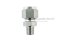 ข้อต่อตาไก่สแตนเลสเกรด 316 (เกลียวนอก x เสียบสาย) 1/4"x12 mm