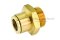 ข้อต่อลมทองเหลืองเกลียวมิล (เกลียวนอก x เสียบสาย) ขนาด M22x1.5 x 12 mm