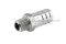 ข้อต่อหางไหลสแตนเลส เกลียวนอกเสียบสาย (เกลียวนอก x หางไหล) ขนาด 1/4" x 14 mm