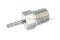 ข้อต่อหางไหลสแตนเลส เกลียวนอกเสียบสาย (เกลียวนอก x หางไหล) ขนาด 1/4" x 4 mm