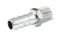 ข้อต่อหางไหลสแตนเลส เกลียวนอกเสียบสาย (เกลียวนอก x หางไหล) ขนาด 3/8" x 13 mm