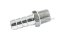 ข้อต่อหางไหลสแตนเลส เกลียวนอกเสียบสาย (เกลียวนอก x หางไหล) ขนาด 3/8" x 13 mm