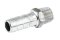 ข้อต่อหางไหลสแตนเลส เกลียวนอกเสียบสาย (เกลียวนอก x หางไหล) ขนาด 3/8" x 14 mm