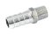 ข้อต่อหางไหลสแตนเลส เกลียวนอกเสียบสาย (เกลียวนอก x หางไหล) ขนาด 3/8" x 16 mm