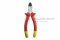 คีมปากเฉียงด้ามแดง-เหลือง APEX 622-6 นิ้ว รูเดียว แบบปลายสายไฟได้ ตัดสายไฟ ตัดพลาสติก