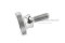 น็อตมือหมุนสแตนเลส หัวทรงกระบอกแบน (Stainless Steel Flat Cylinder Knob Bolt) ขนาด M6x16 รุ่นฐานสูง