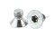 น็อตหัวจมเตเปอร์สแตนเลส #10-32 x 5/16" (เบอร์ 10 เกลียว 32 ยาว 5/16") วัดความโตเป็นมิลได้ 4.8x7.9 mm
