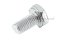 น็อตหัวเหลี่ยมสแตนเลส Stainless Steel Hex Bolt 1/4"x1/2" เกลียว 28 (UNF)