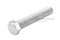 น็อตหัวเหลี่ยมสแตนเลส Stainless Steel Hex Bolt 7/16"x2.1/2" เกลียว 20 (UNF) เกลียวตลอด
